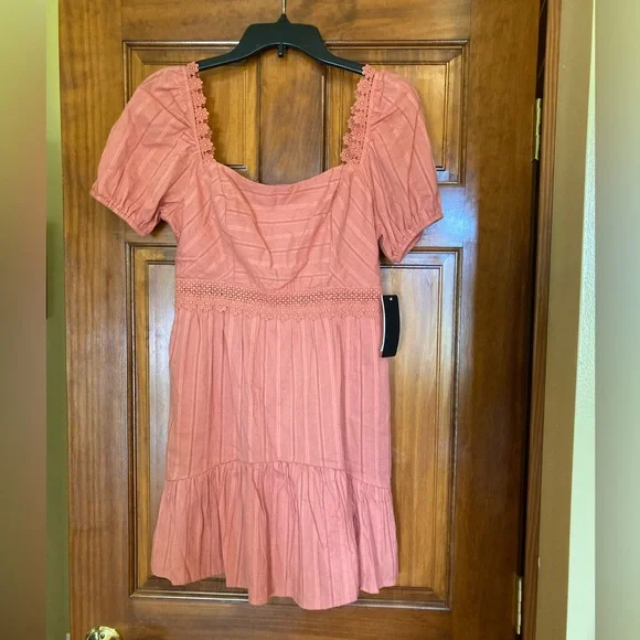 city studio pink dress CITY STUDIO Womens Pink Sleeveless Short Fit + Flare Party Dress 7